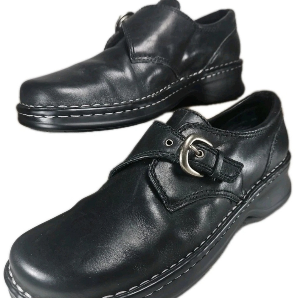 Women Josef Seibel 'Theresa' Blk Leather🔥 Monk Strap Sz 9W Shoe Y2k  Barbie[6B